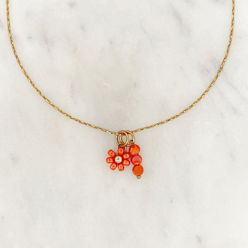Necklace Coral Bloom