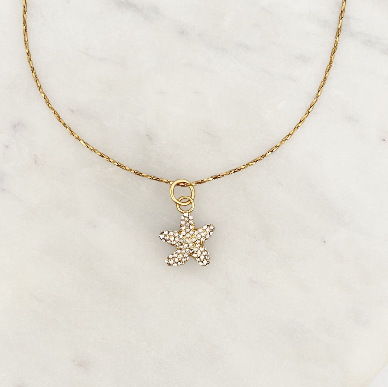 Necklace Shiny Starfish