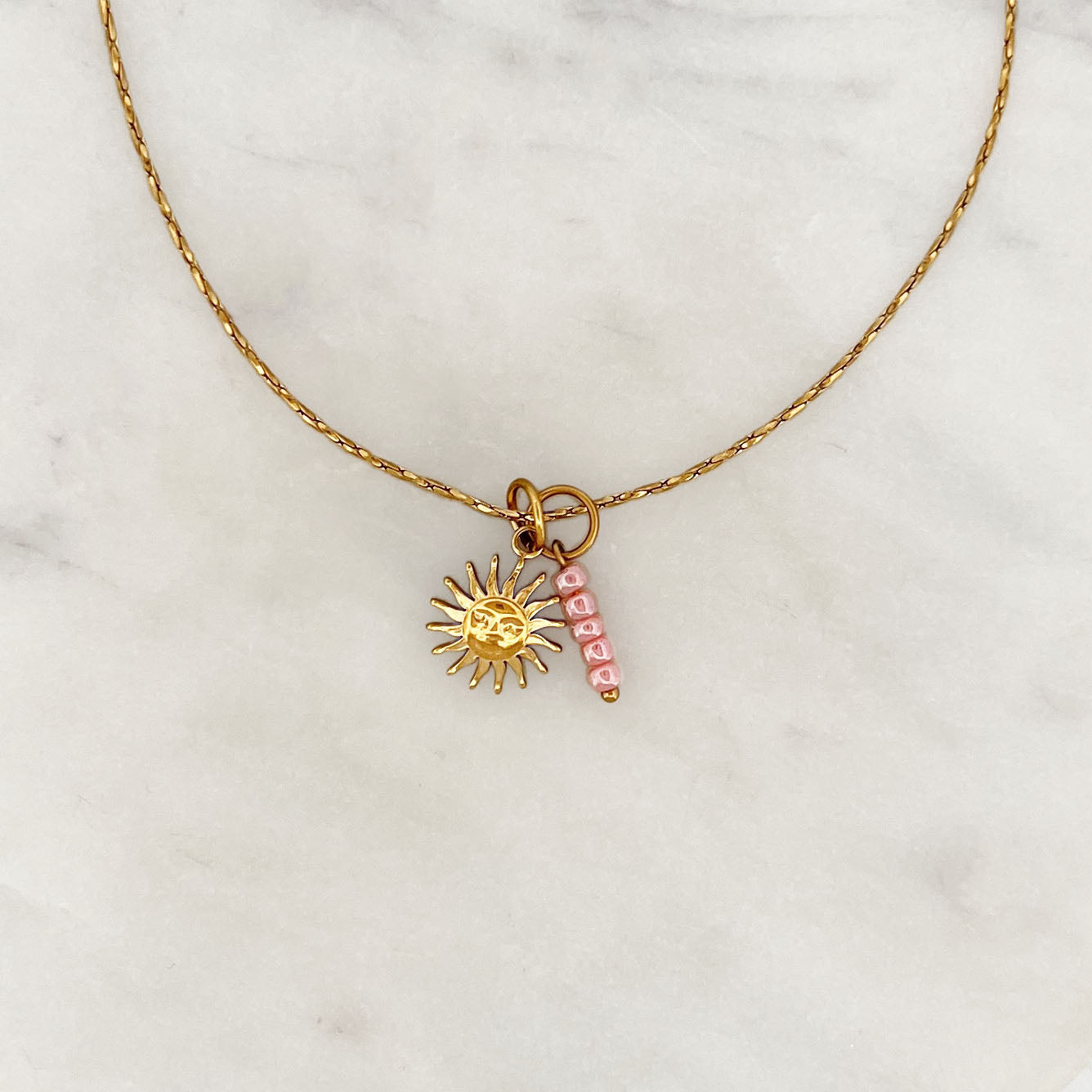 Necklace Sun Beads