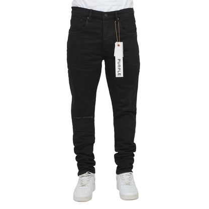 Rinse Knee Slit Denim