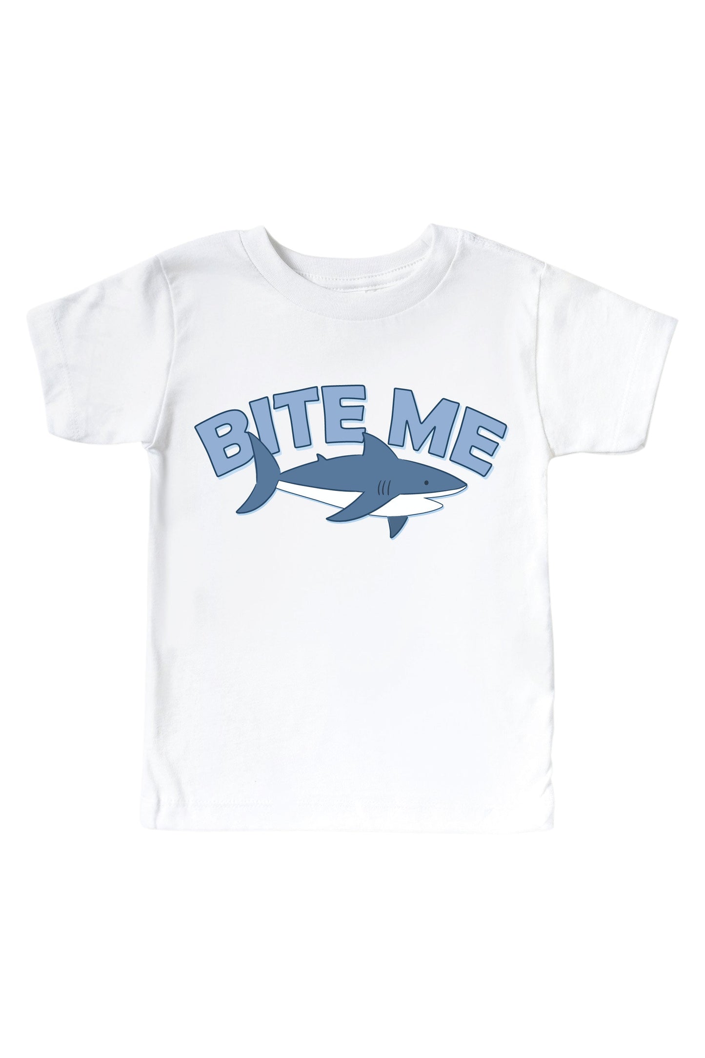 Bite Me Graphic Bodysuit & Kids Tee | White