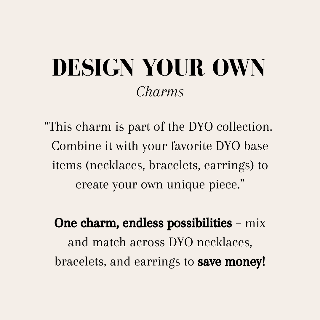 DYO Medium Initial Goldplated