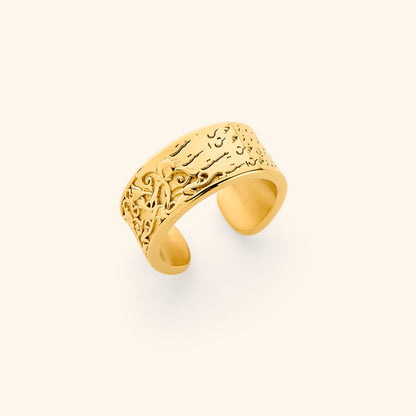 Be Happy About Today Poem Ring
