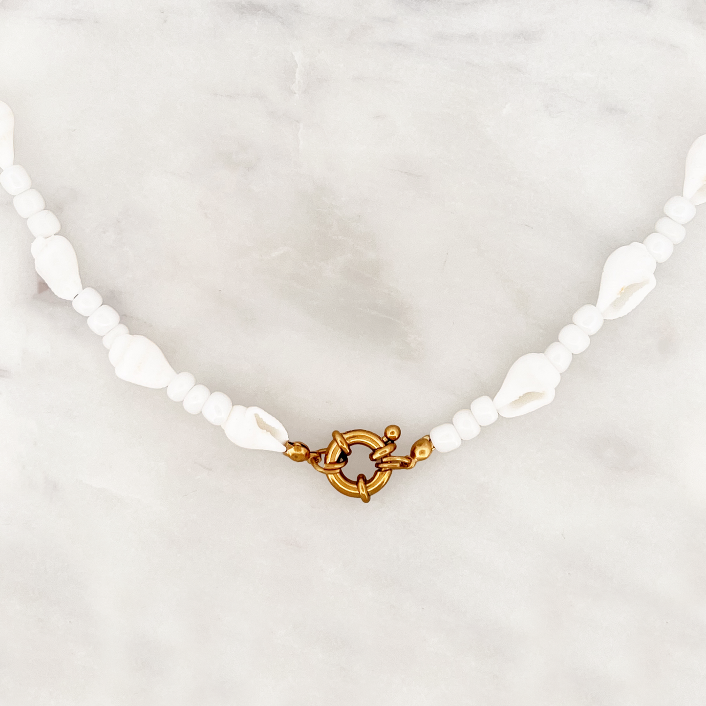 White Shell Necklace