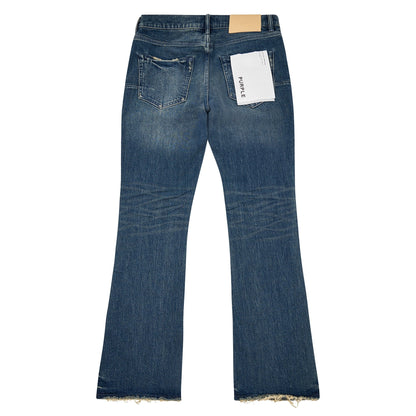 Alloy Distressed Flared Denim