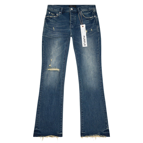 Alloy Distressed Flared Denim