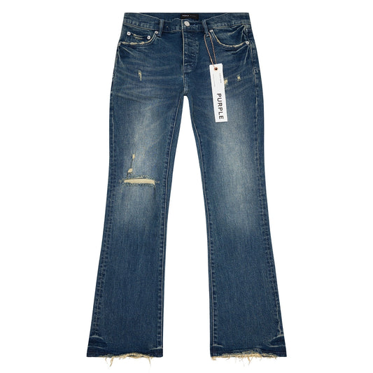 Alloy Distressed Flared Denim