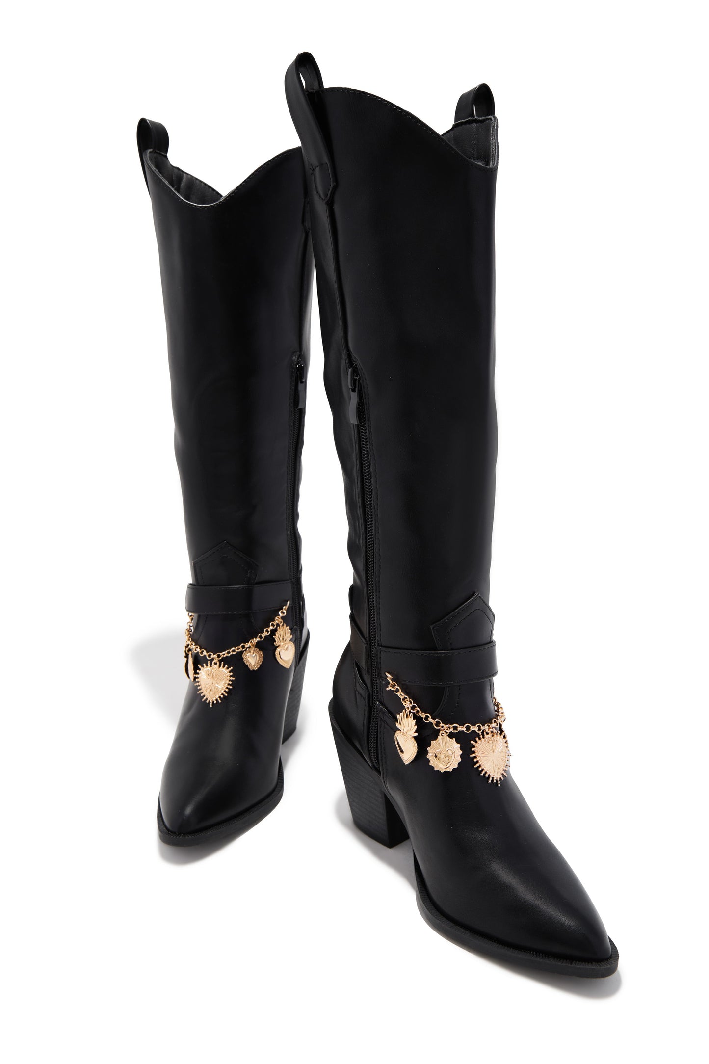 Sunsets & Festivals Cowgirl Boots - Black