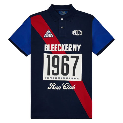 Bleecker Run Club Polo | Blue