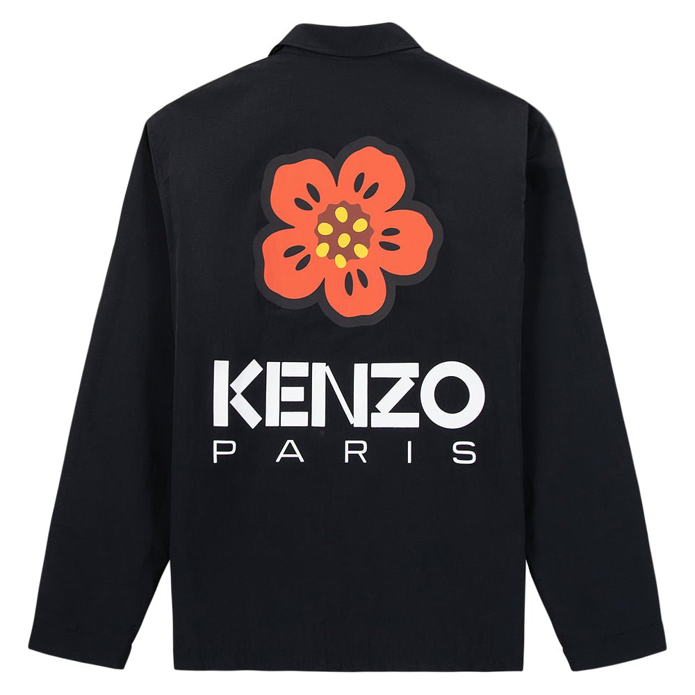 Boke Flower Coach Jacket | Black