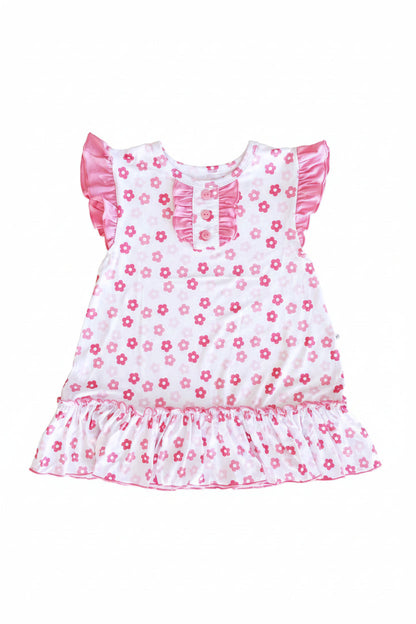 Girls' Flutter Sleeve Nightgown | Daisy Mae