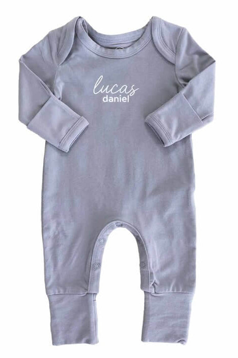 Personalized Full Length Snap Rompers