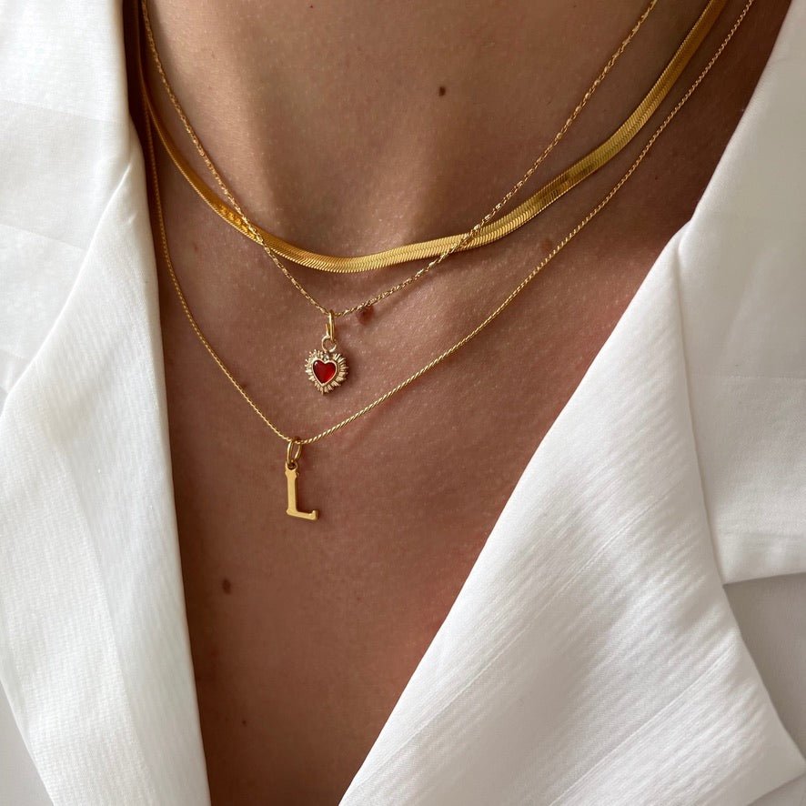 DYO Medium Initial Goldplated