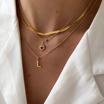 DYO Medium Initial Goldplated