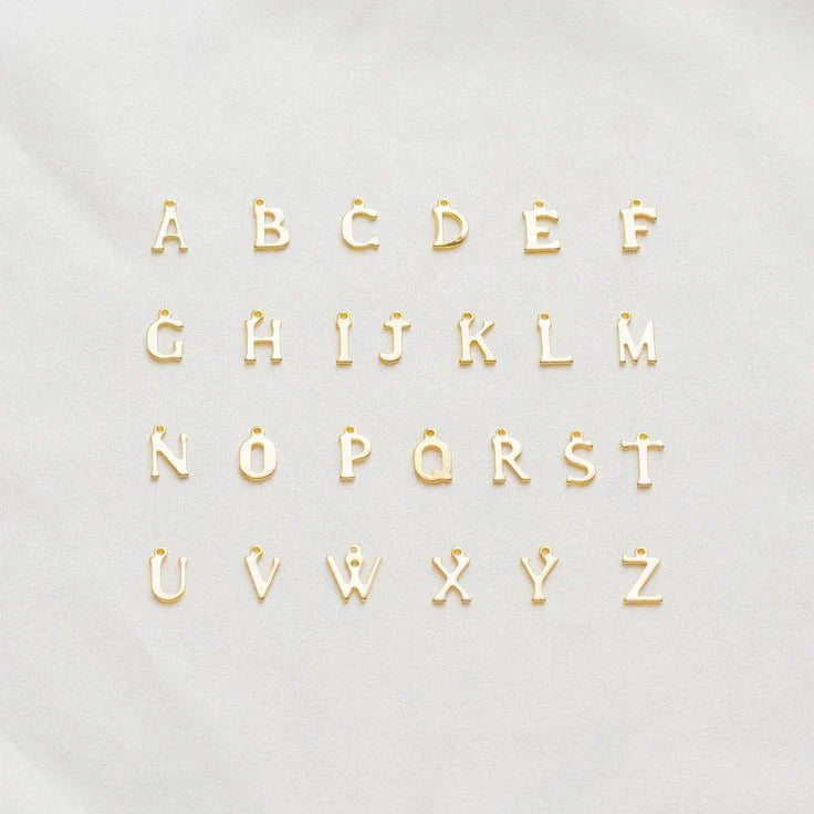 DYO Medium Initial Goldplated