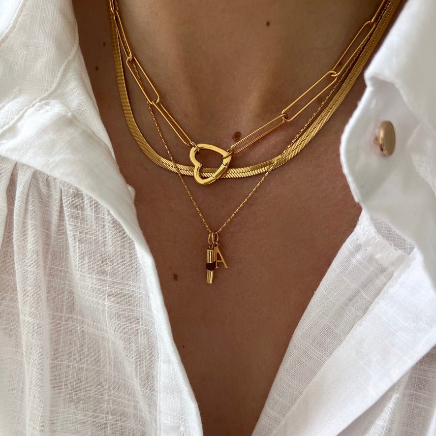 DYO Medium Initial Goldplated