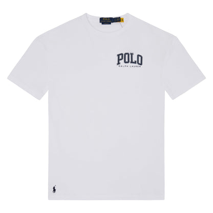 Logo Print Tee | White