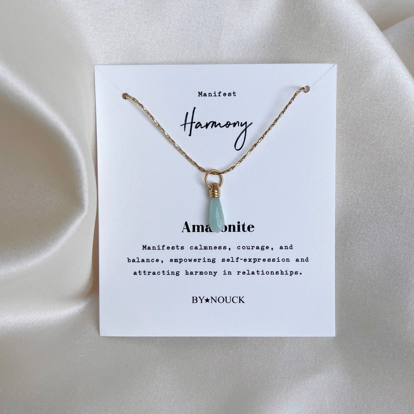 Necklace Manifest Stone Amazonite