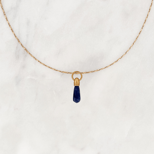 Necklace Manifest Stone Lapis Lazuli