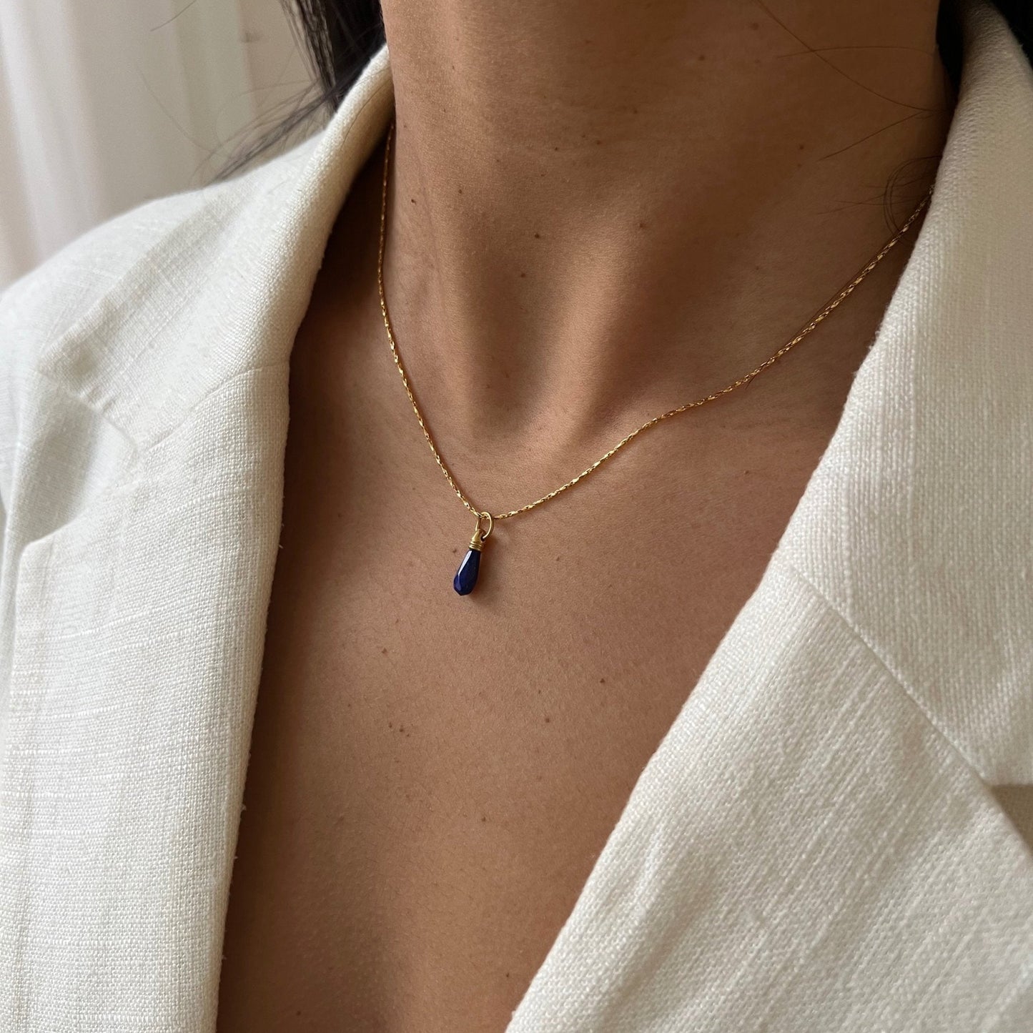 Necklace Manifest Stone Sodalite