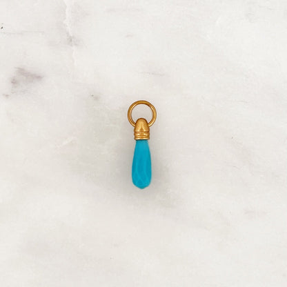 Necklace Manifest Stone Turquoise + initial