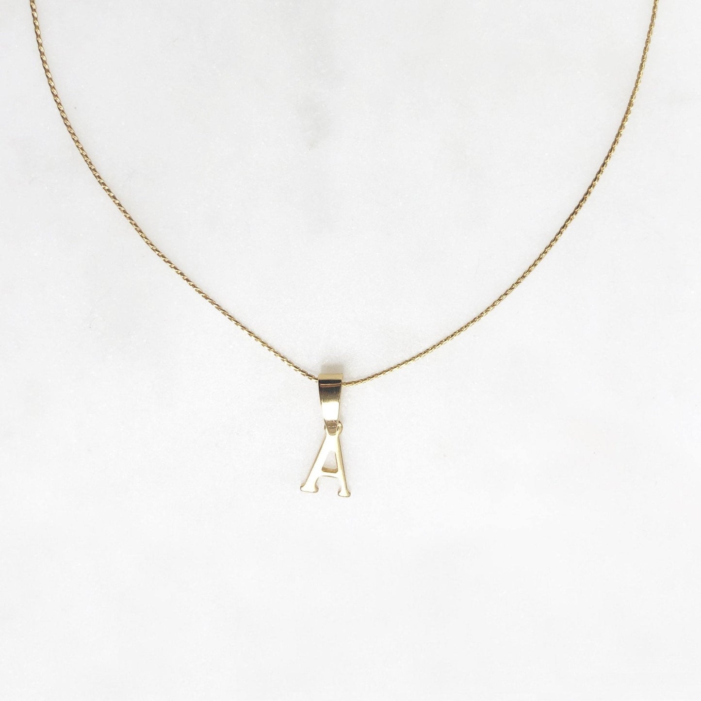 Necklace Manifest Stone Turquoise + initial