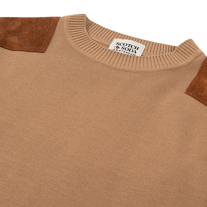 Patch Sweatshirt | Sand