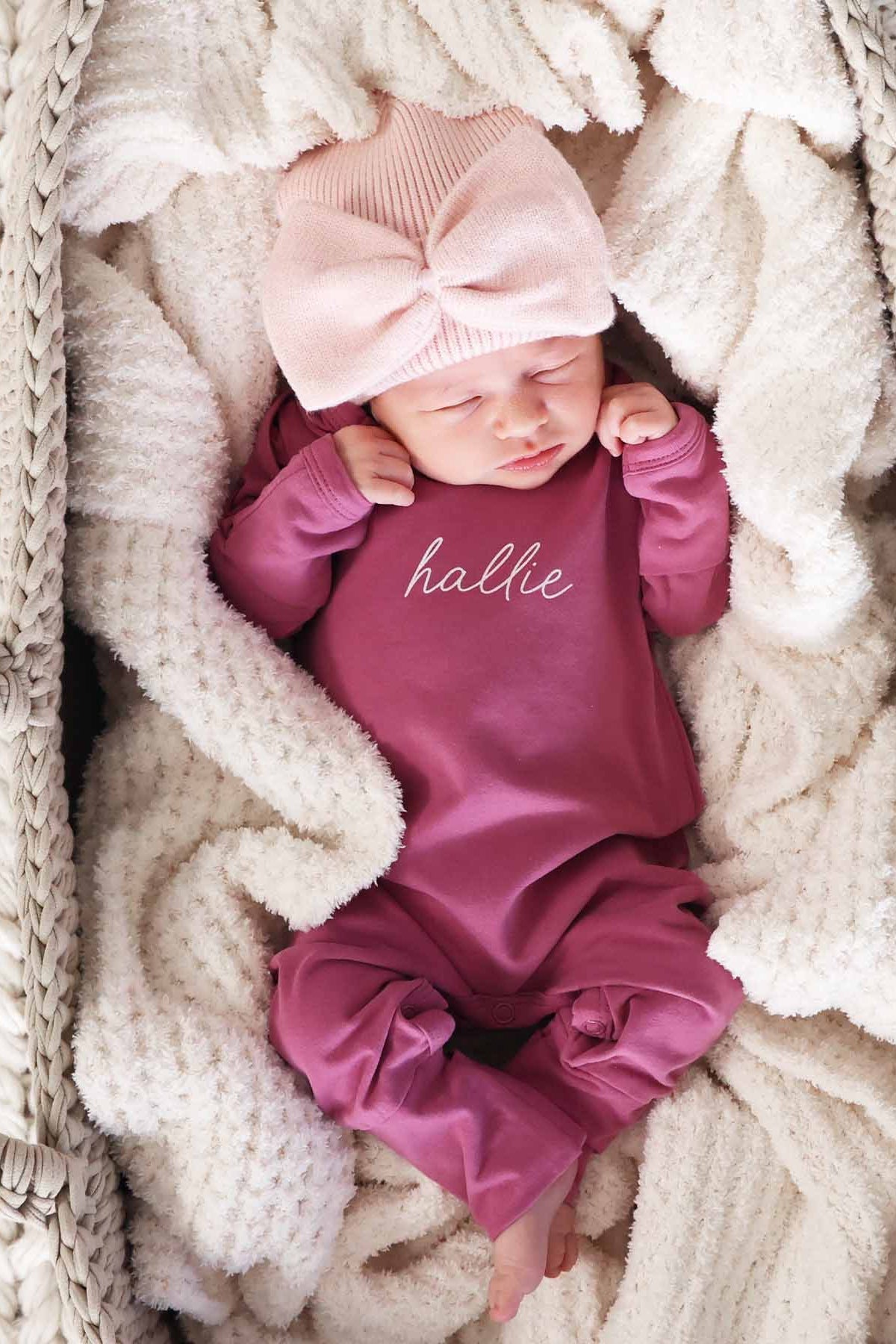 Personalized Full Length Snap Rompers