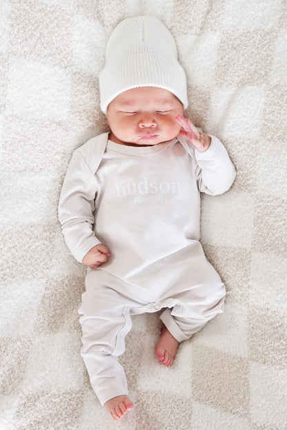 Personalized Full Length Snap Rompers