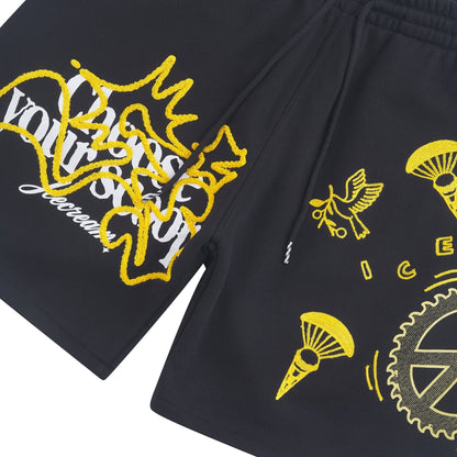 Scoop Sweatshort | Black